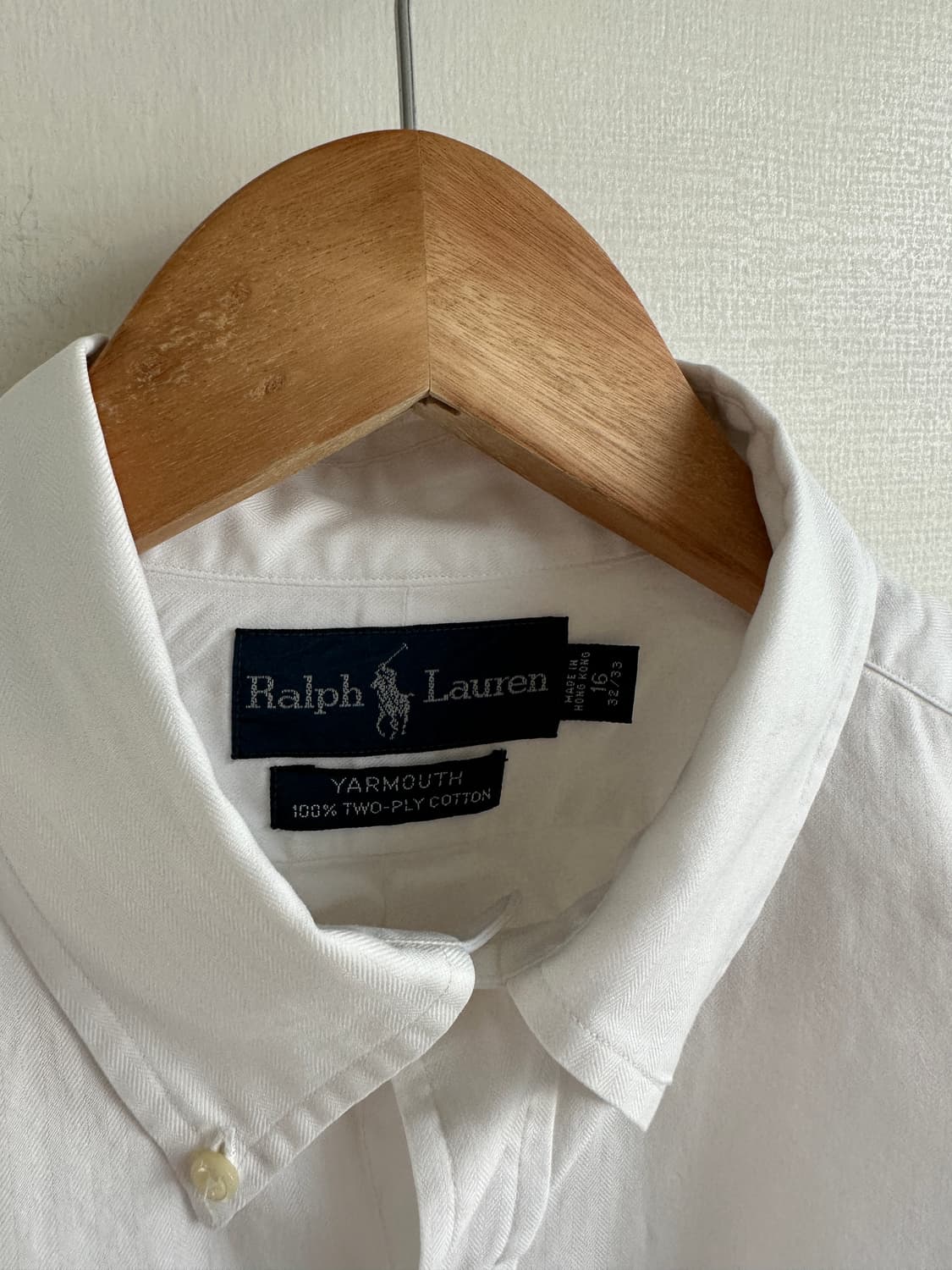 폴로 랄프로렌 화이트 셔츠 105-110 상품이미지6