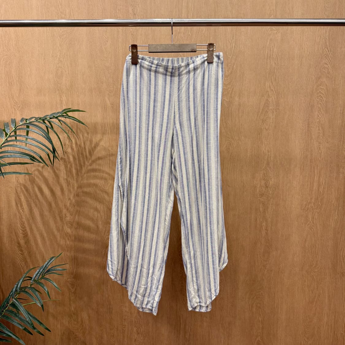 파타고니아 스트라이프 랩 팬츠 사이드 패널 디테일 밴딩 허리 와이드핏 상품이미지1