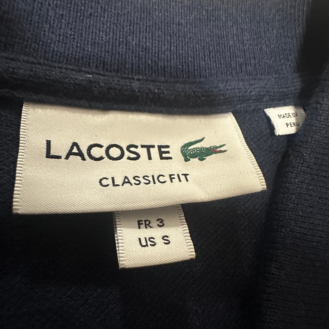 LACOSTE classic fit polo shirt 상품이미지4