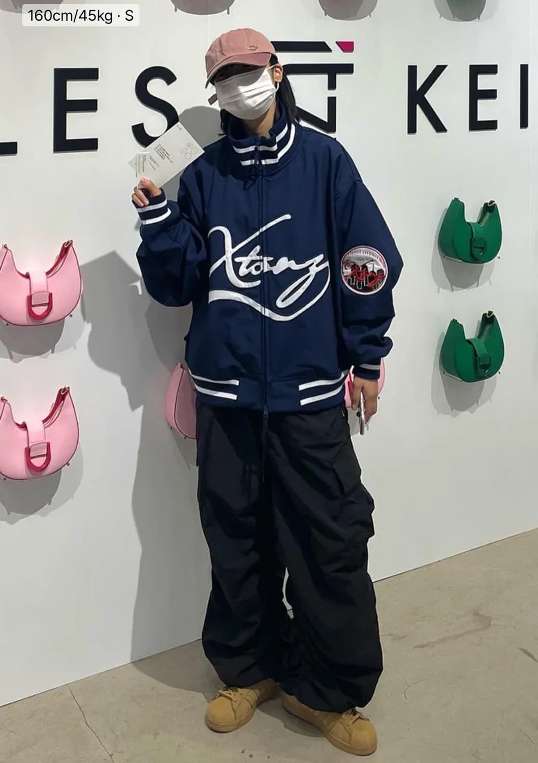 XP127 셔링 카고 팬츠 (BLACK) S 상품이미지3