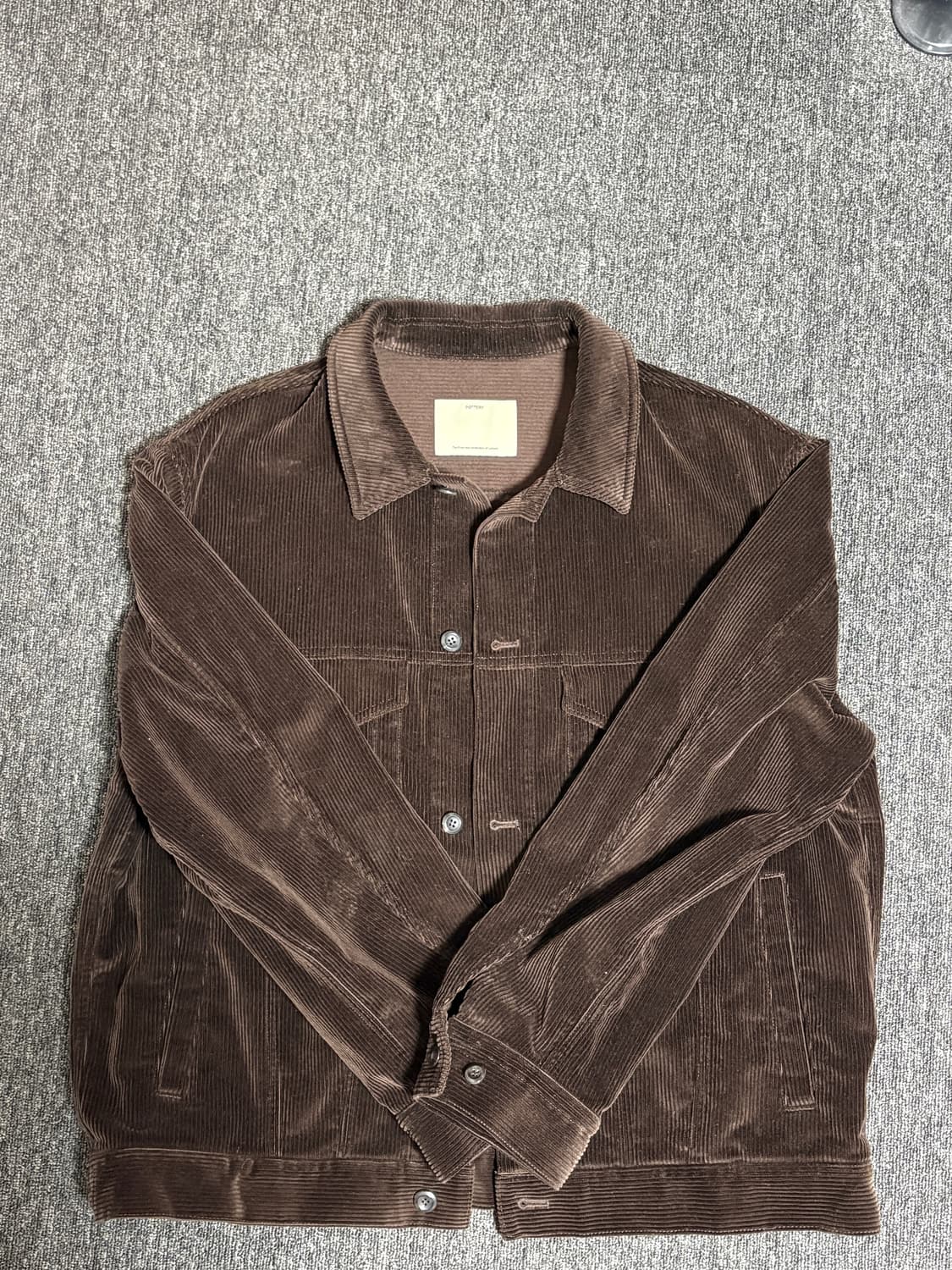 포터리 코듀로이 트러커 자켓 브라운 3 상품이미지3