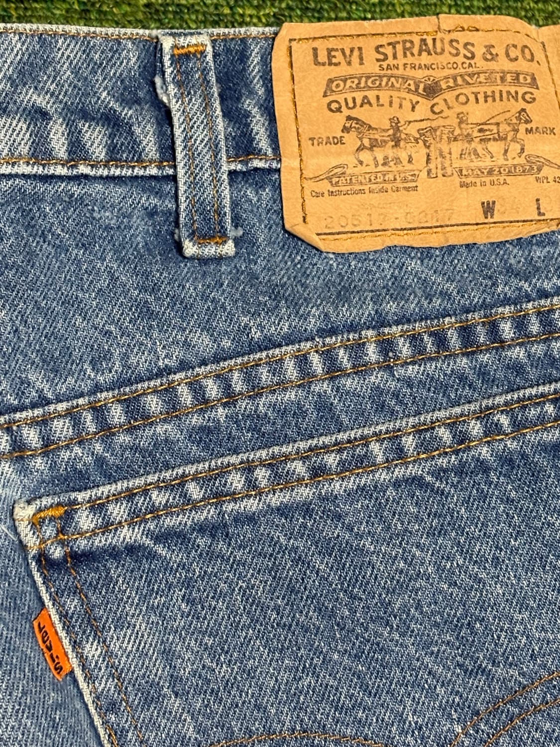 90s 517 오렌지탭 리바이스 made in usa 상품이미지8