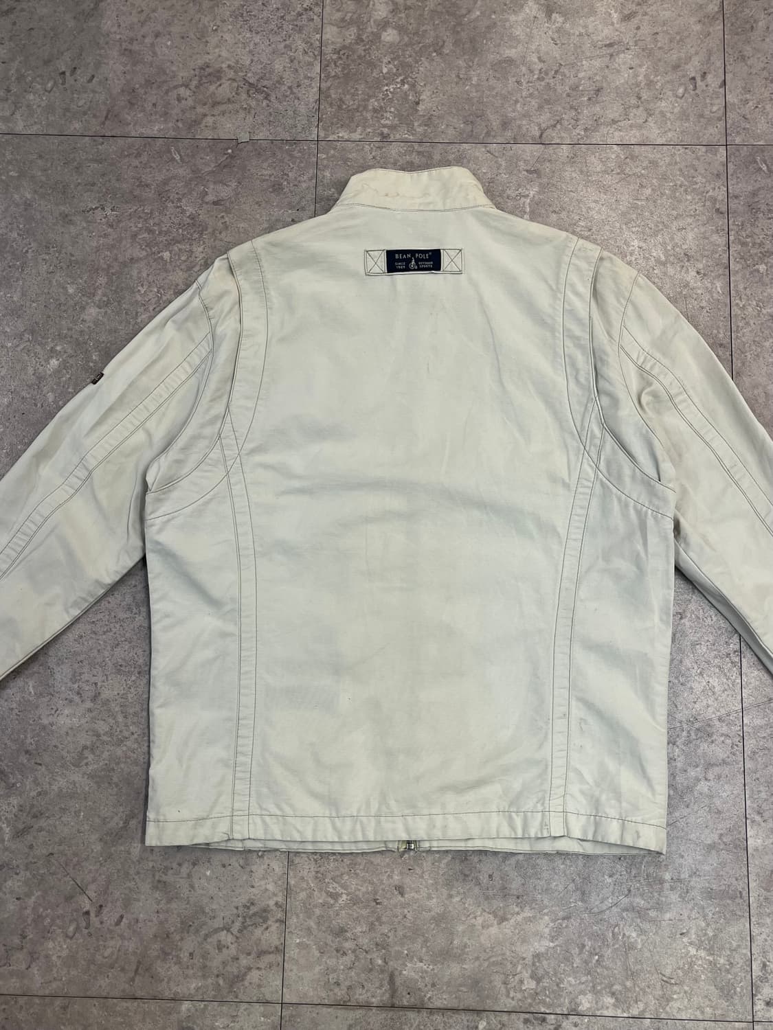 빈폴 집업 자켓 아이보리 95 #csz2299 상품이미지8