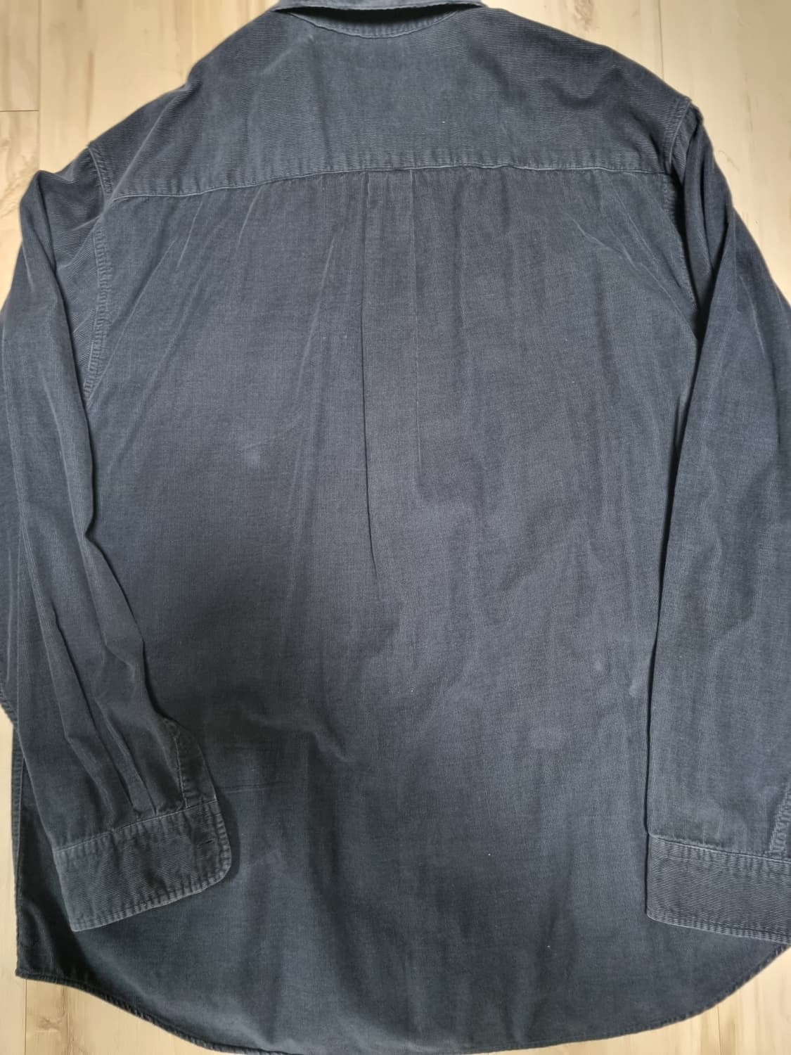 칼하트 코듀로이 네이비 워크셔츠(XL) 상품이미지3