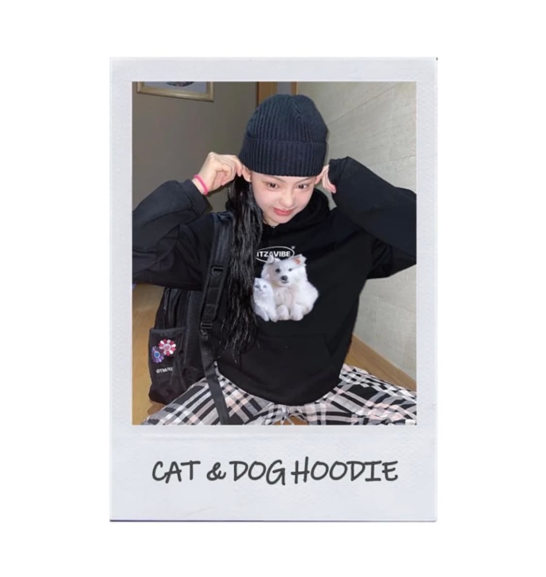 잇자바이브 CAT&DOG FRIENDS HOODIE 상품이미지2