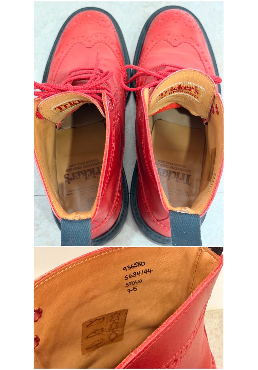 영국 핸드메이드 트리커스(Trickers) Stow 워커/ 부츠 상품이미지6