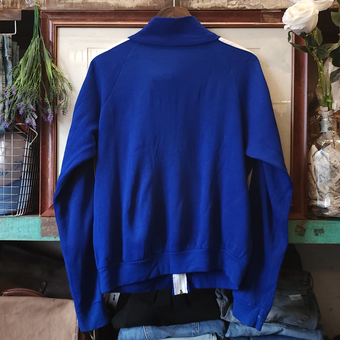 70s 빈티지 트랙자켓 집업자켓 매키낵 아일랜드 로열블루 m 상품이미지3