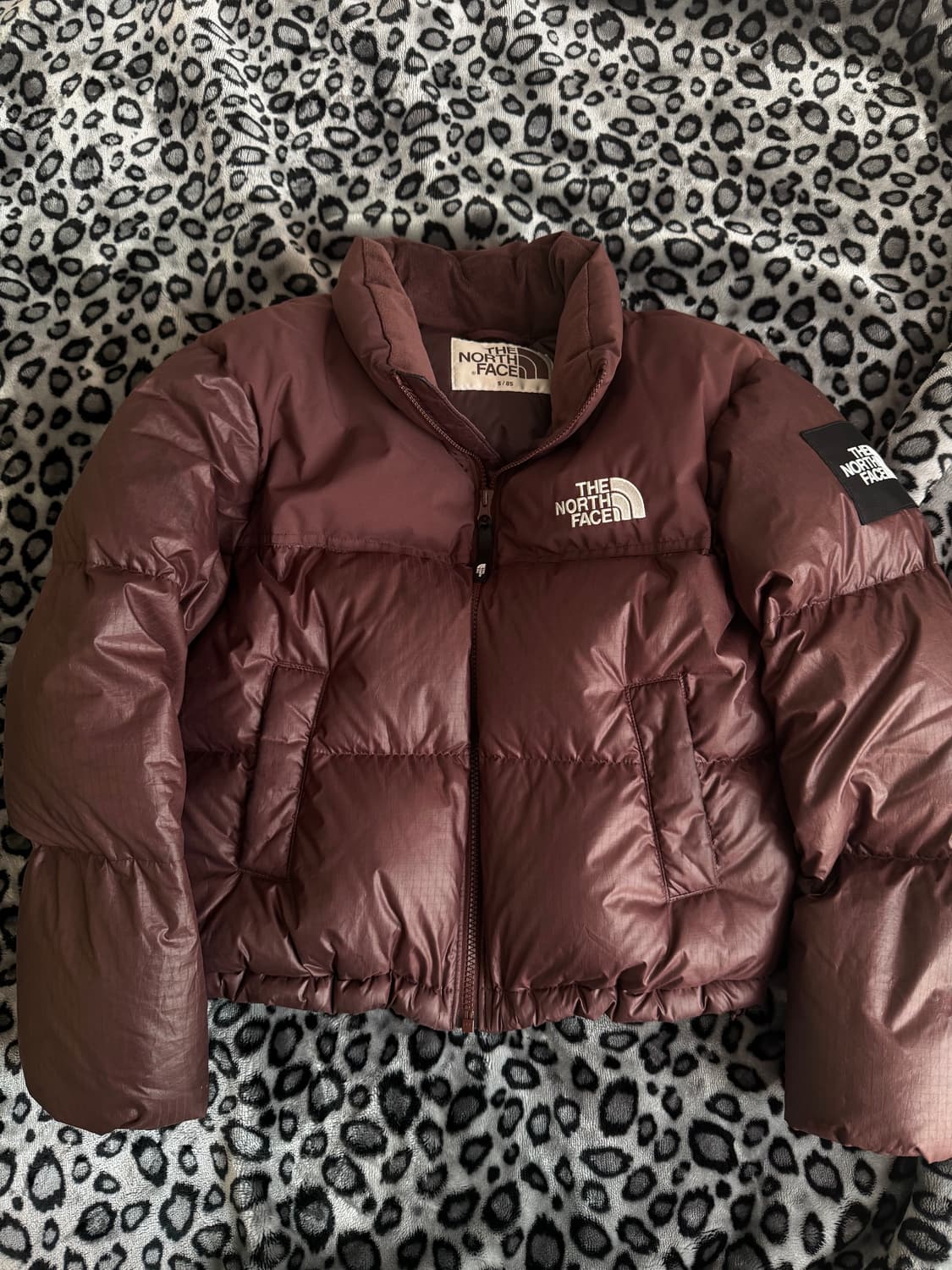 노스페이스 화이트 라벨 눕시 다운 코코아 브라운 S 상품이미지1