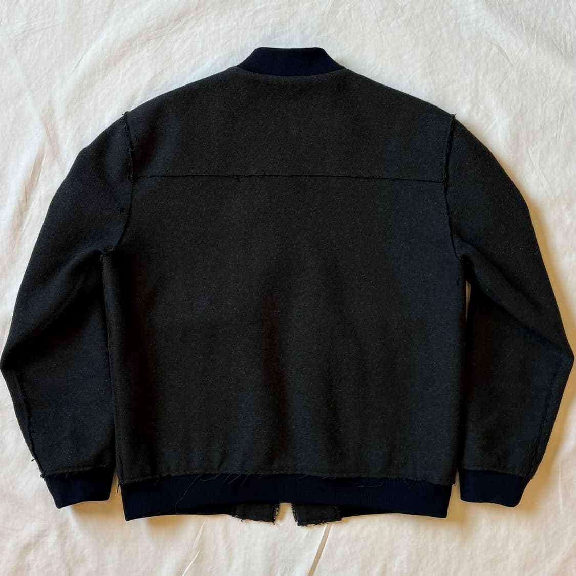 [100-102] DKNY 다크 올리브드랩 2way 봄버 자켓 상품이미지9