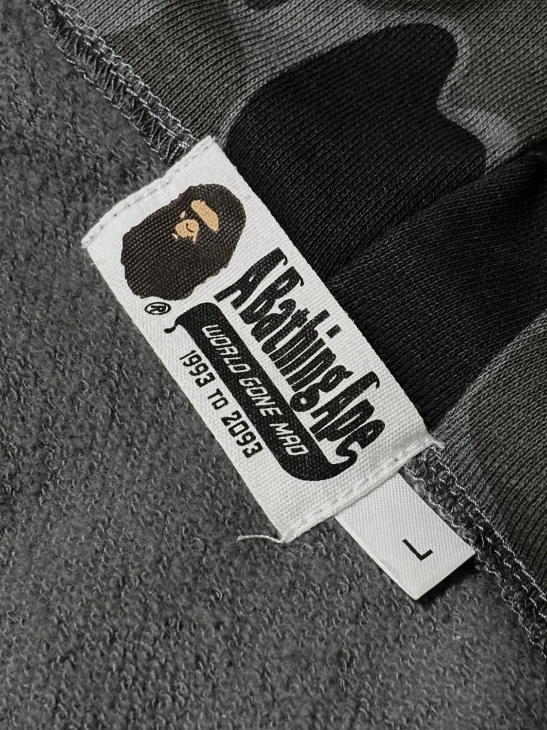 베이프 샤크 후드집업 검정 블랙 흑계 상품이미지4