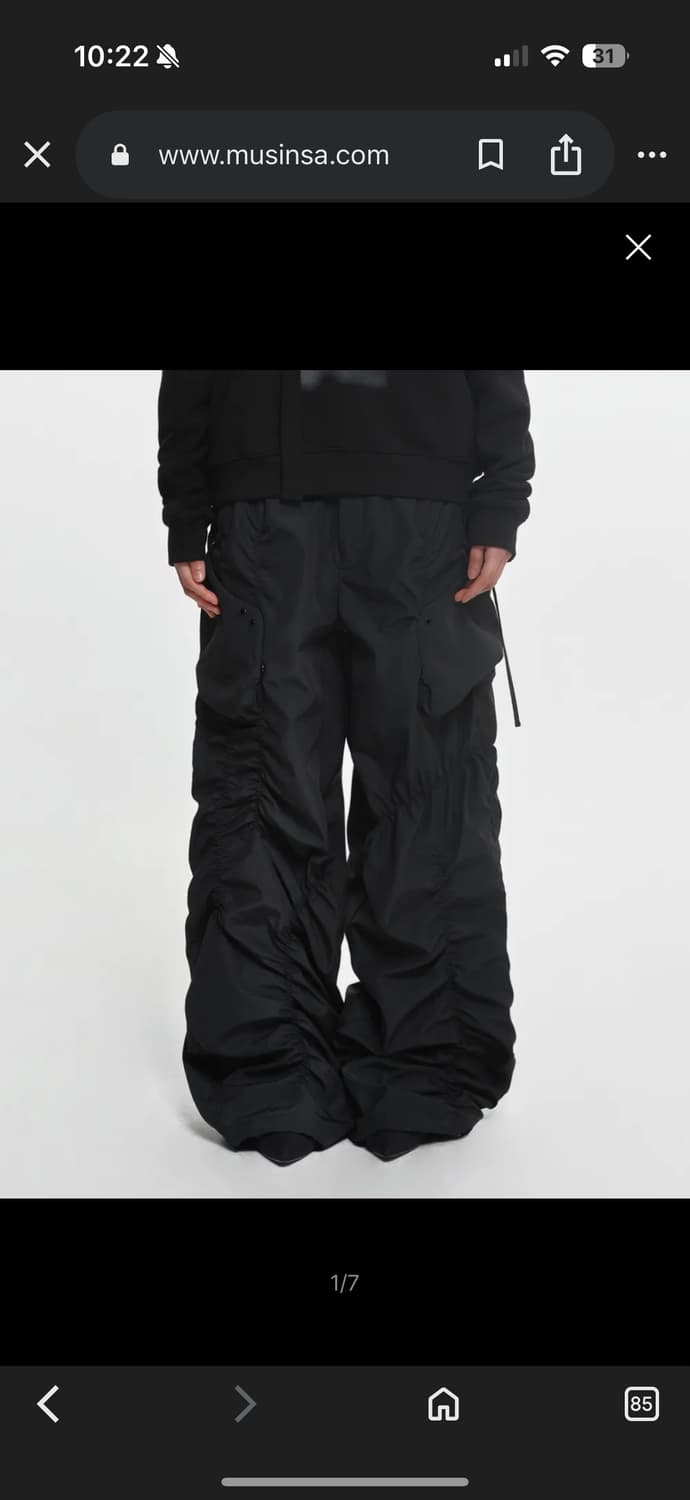 나체 스모킹 컨벡스 팬츠 상품이미지2