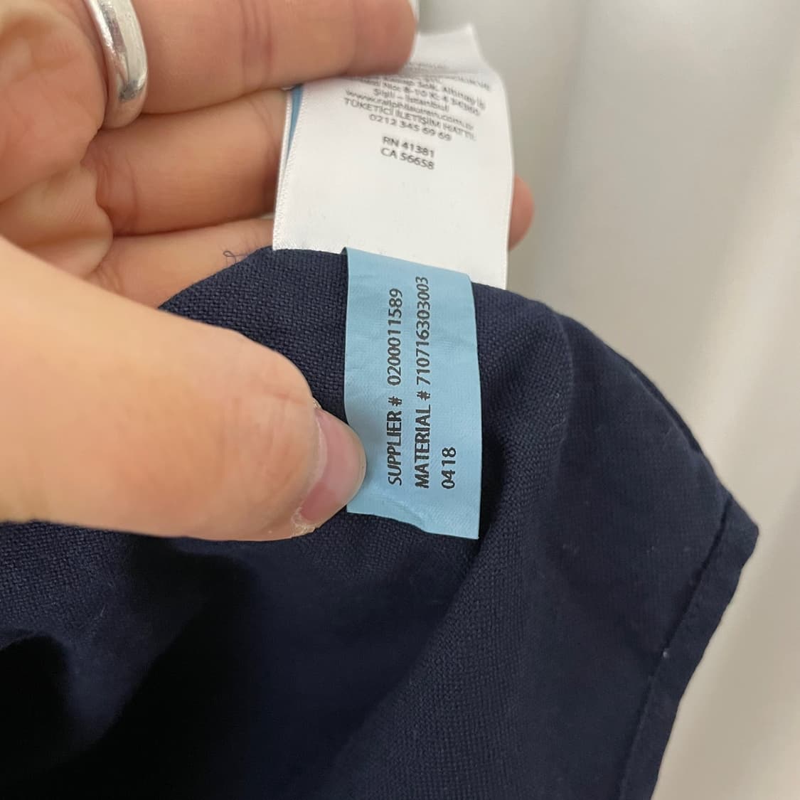 폴로 네이비 솔리드 셔츠 상품이미지8