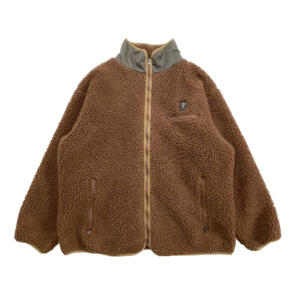 사우스2웨스트8 후리스 브라운 L 상품이미지1