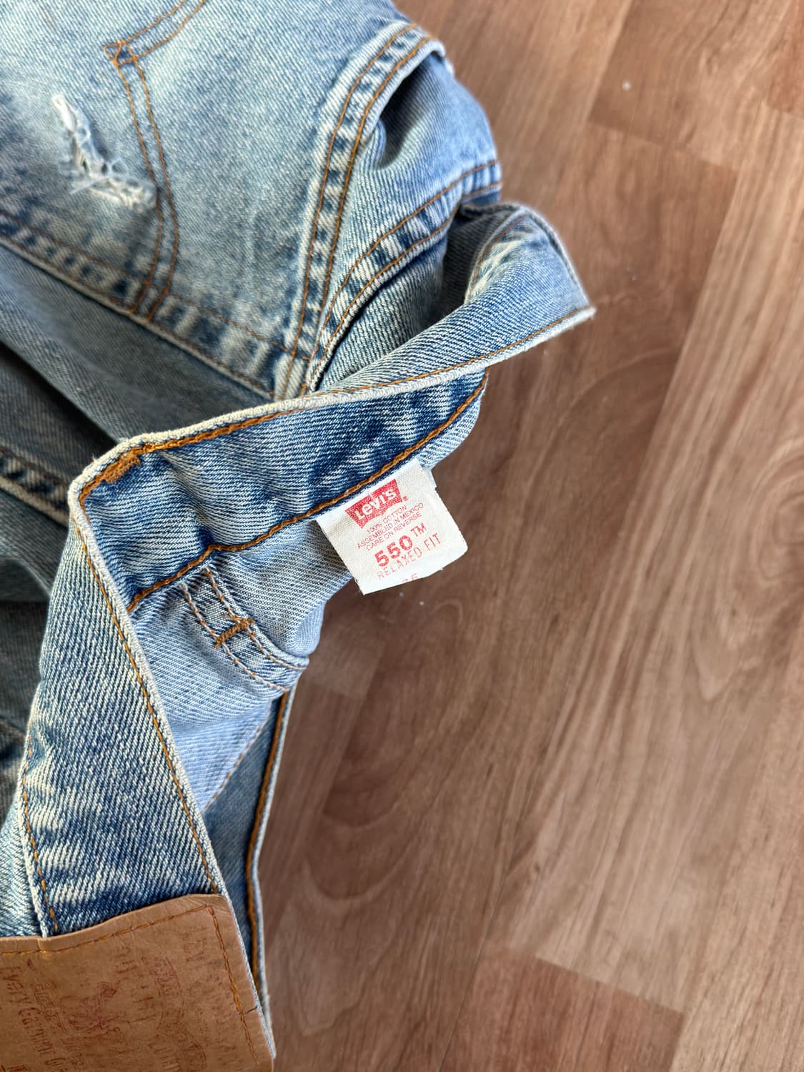 90s levi‘s 550 빈티지 리바이스 35인치 013 상품이미지5