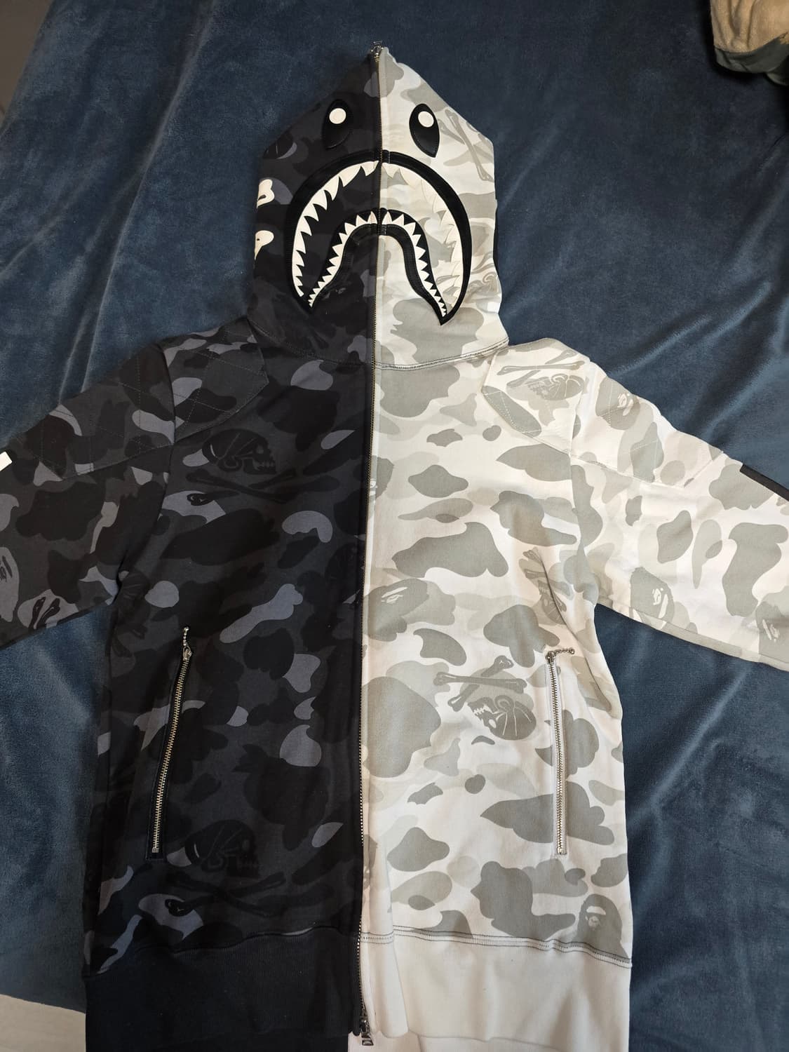 베이프 네이버후드 아수라 m사이즈 거의 새상품 상품이미지1