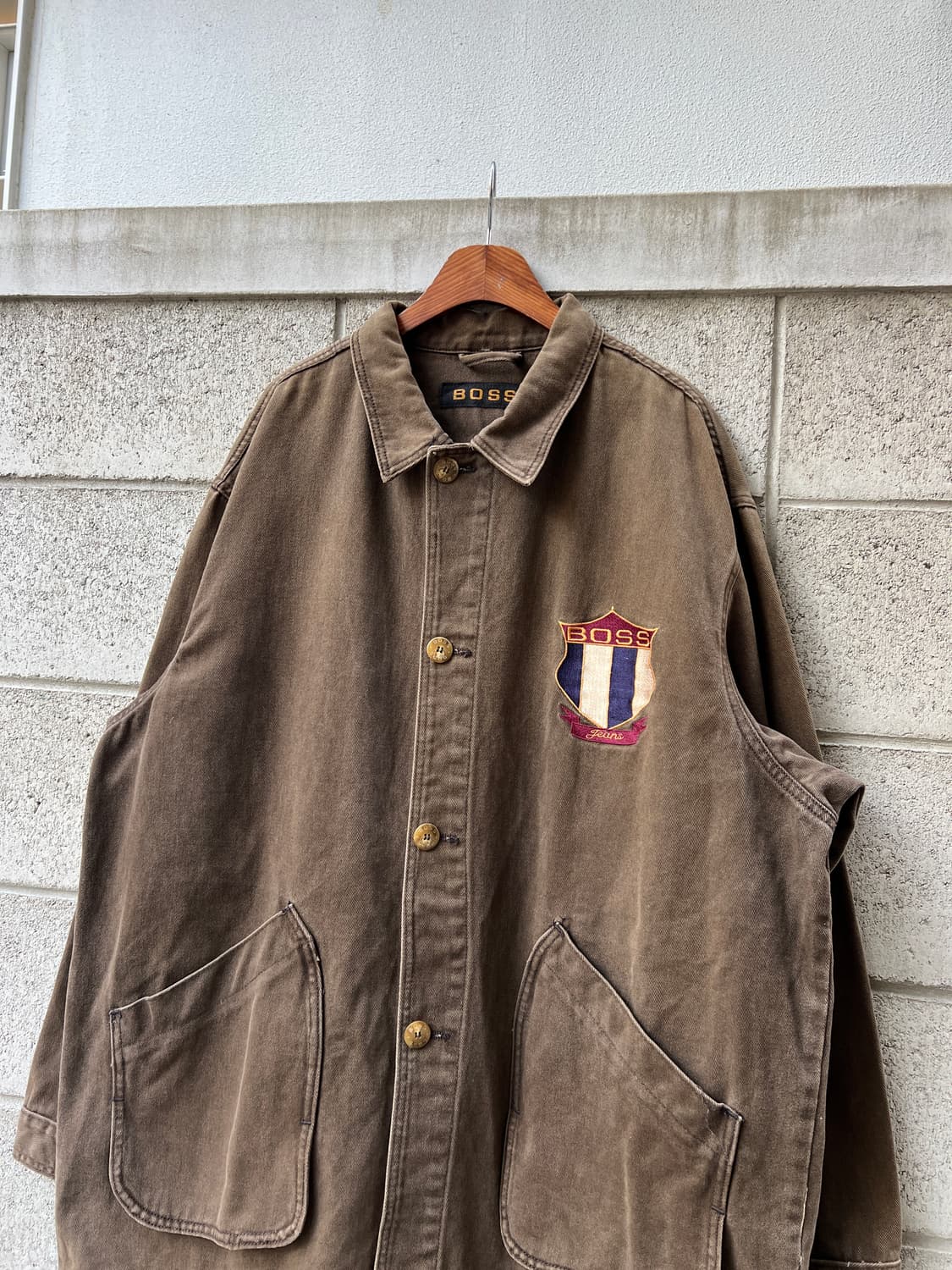 VINTAGE BOSS JEANS WORK JACKET 보스 워크자켓 상품이미지4