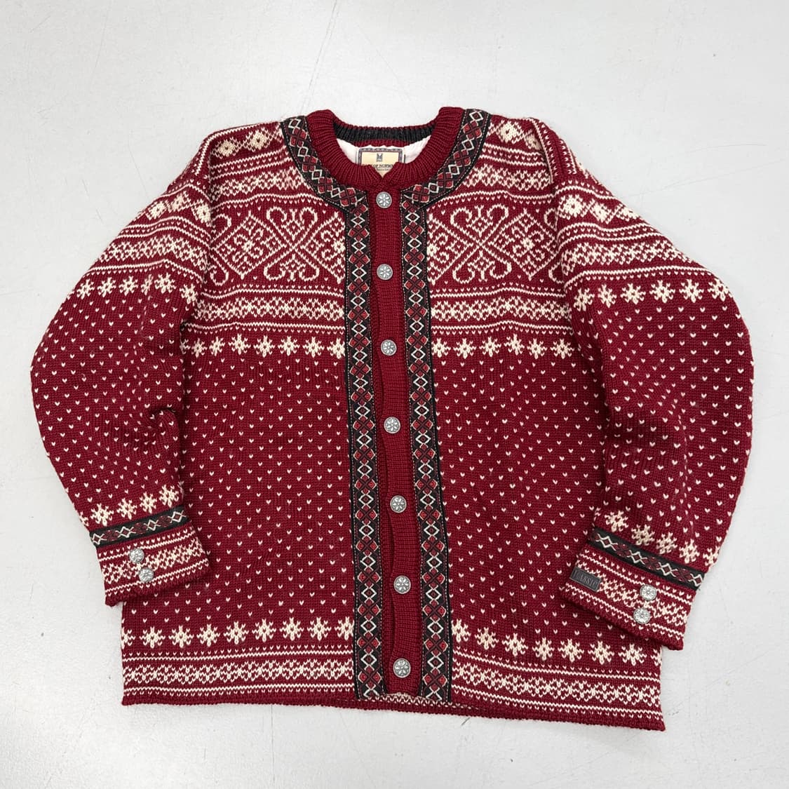 데일오브노르웨이 노르딕 울 니트 가디건  상품이미지2