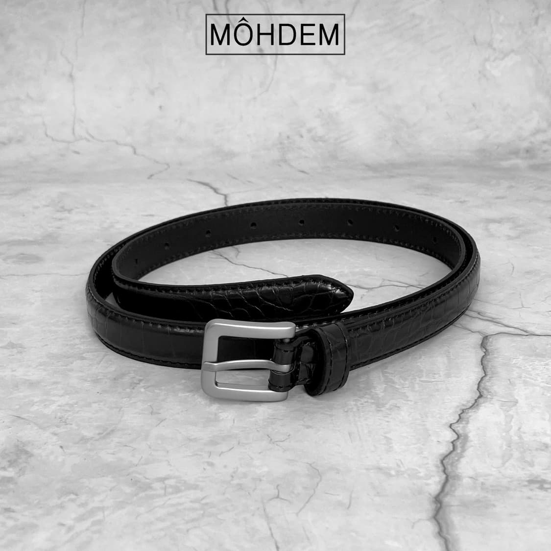 [Unisex] 크로커다일 이태리가죽 벨트 상품이미지9
