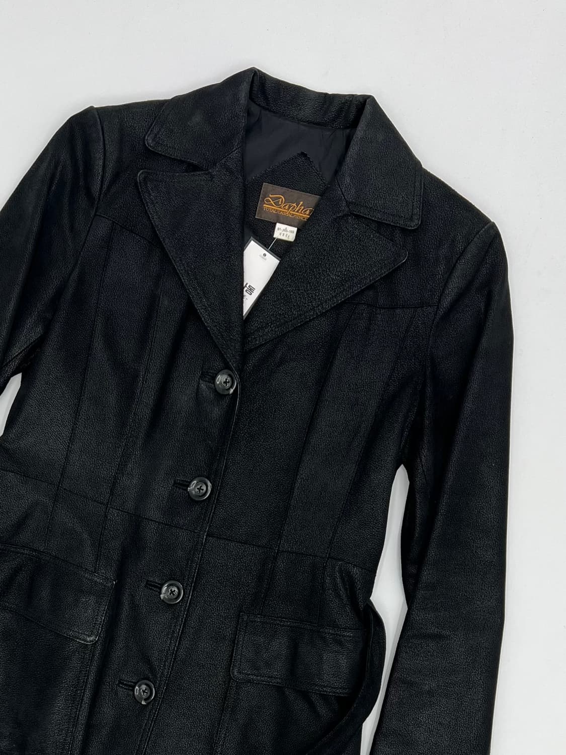 빈티지 우먼 롱 돈피 레더자켓 상품이미지2