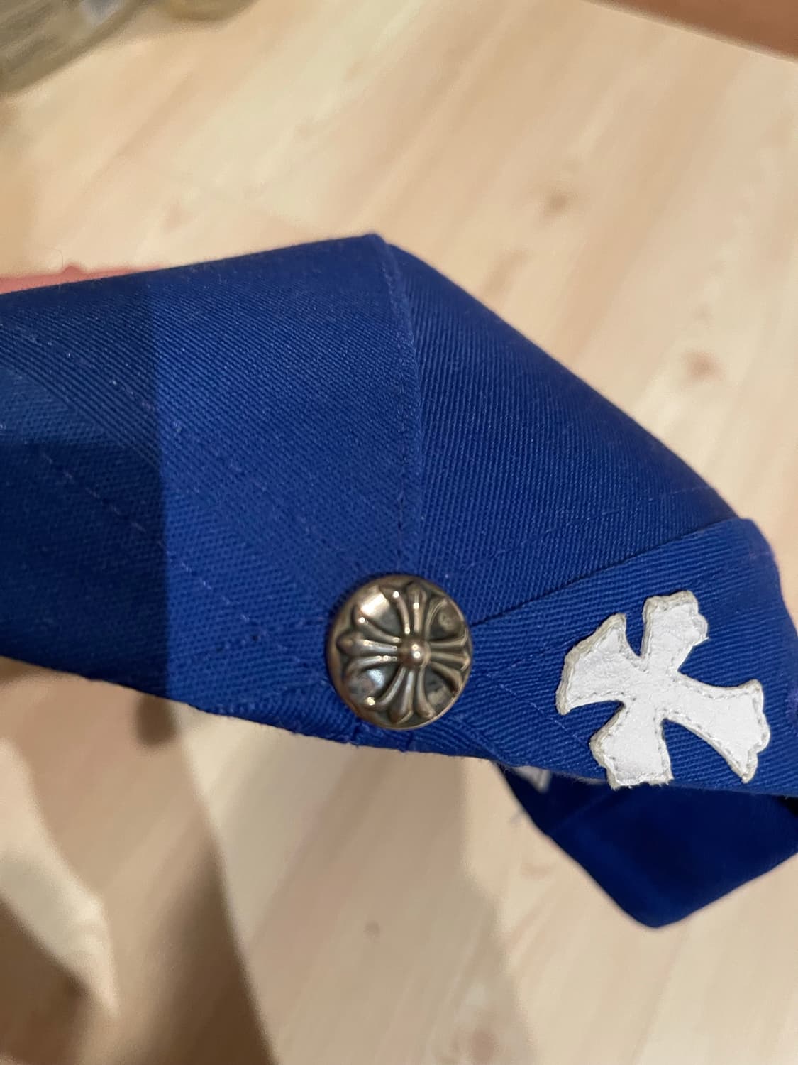 크롬하츠 래더패치 모자 블루 상품이미지3