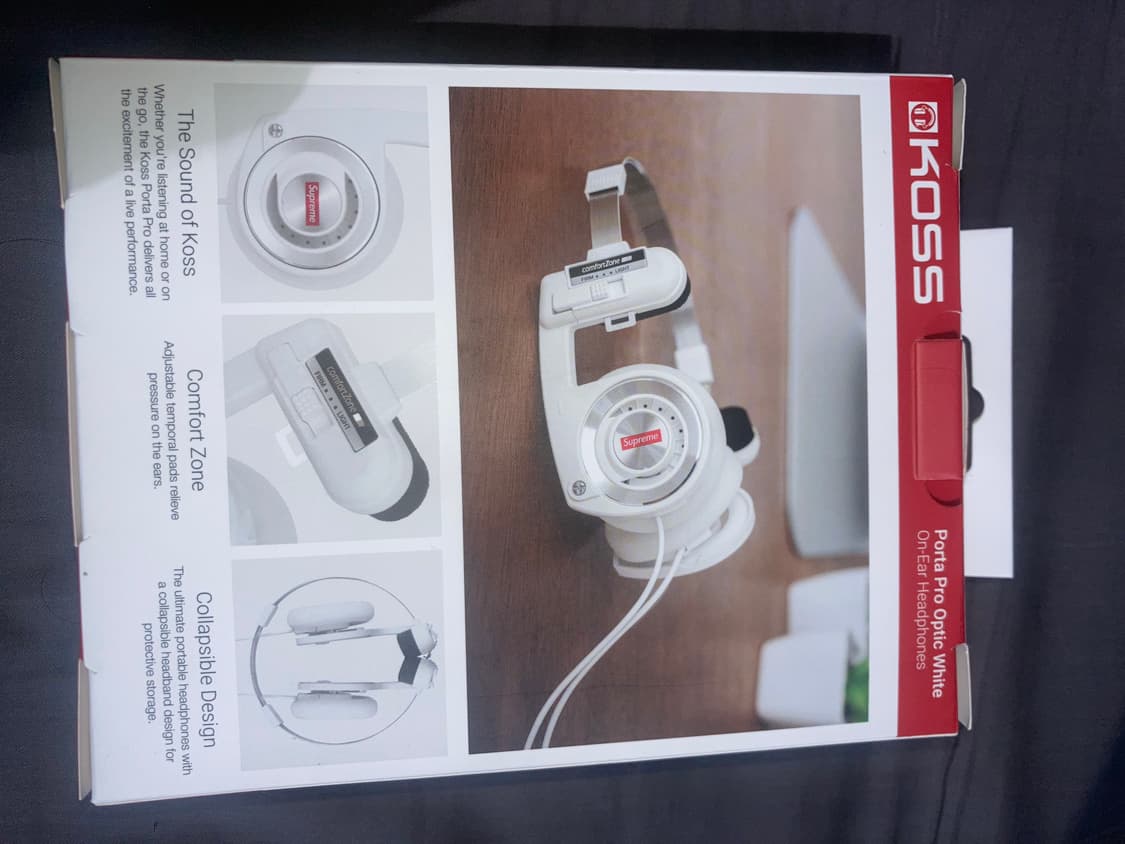 SUPREME KOSS PORTA PRO 슈프림 코스 포타 프로 화이트  상품이미지5