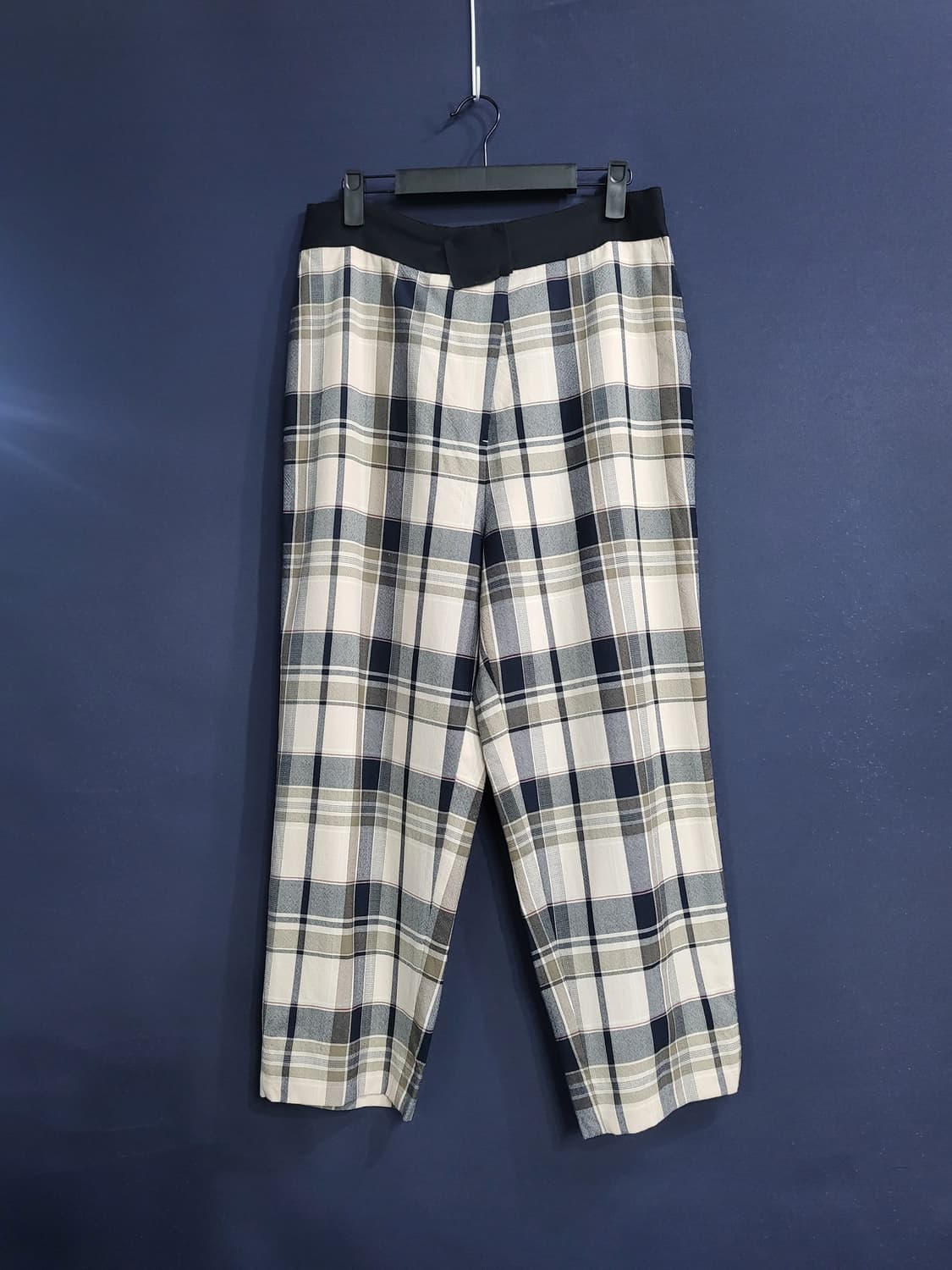 랑방컬렉션 체크 마 팬츠 상품이미지1