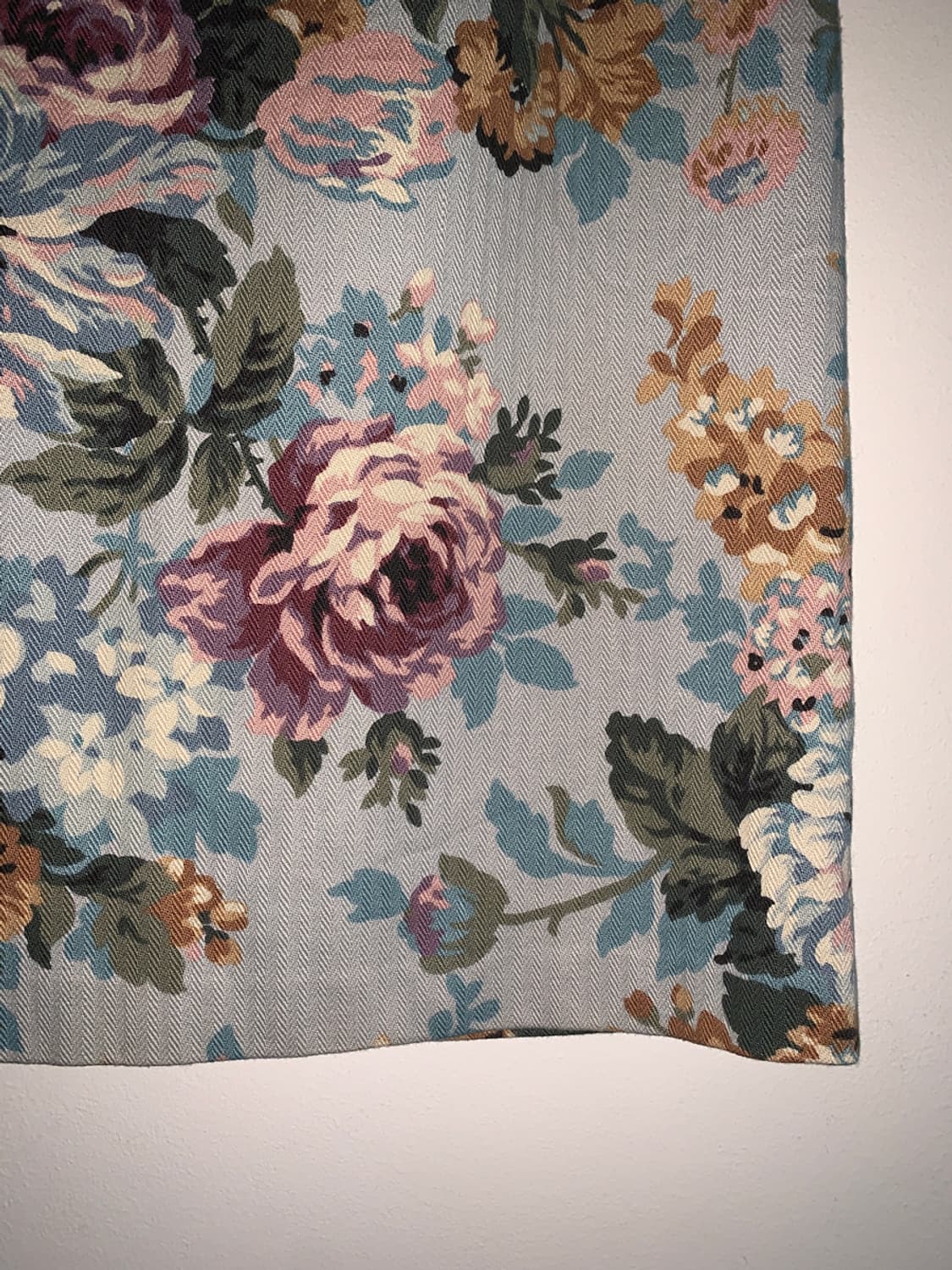 Floral Long Skirt(Skyblue) 상품이미지3