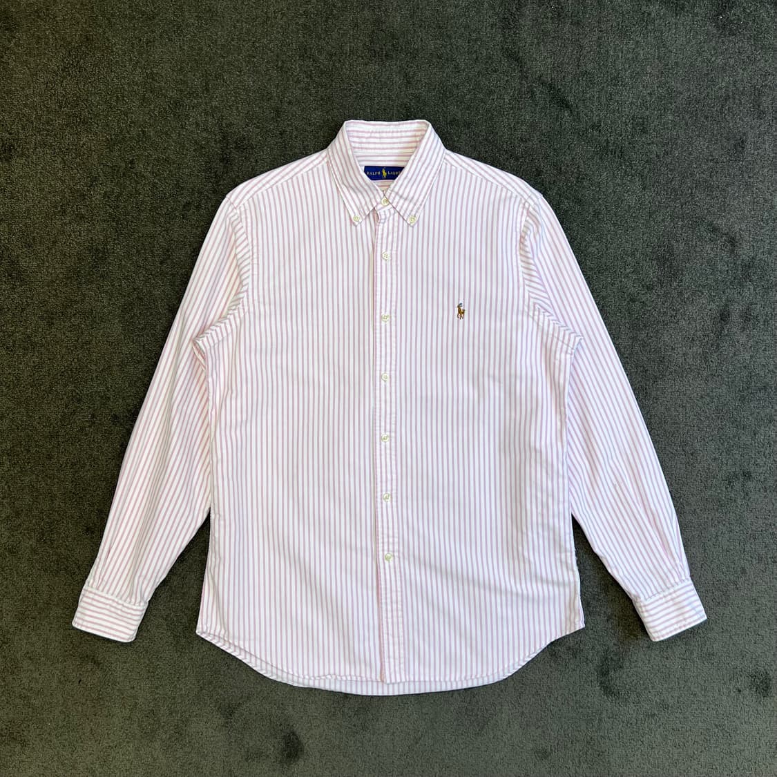 랄프로렌 핑크 스트라이프 셔츠 상품이미지1
