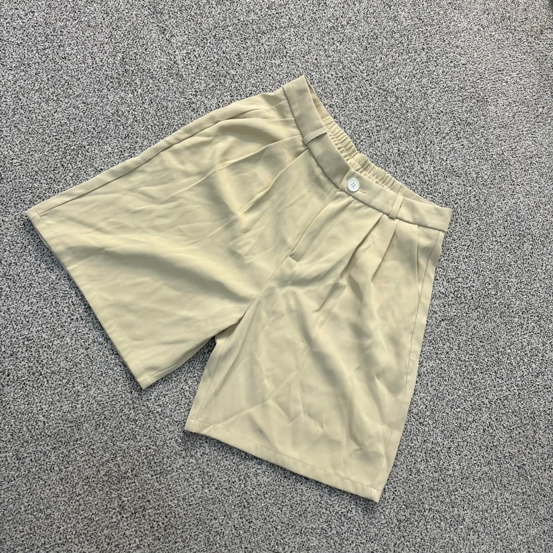 L 빈티지 여성 핀턱 반바지 0427J 상품이미지1