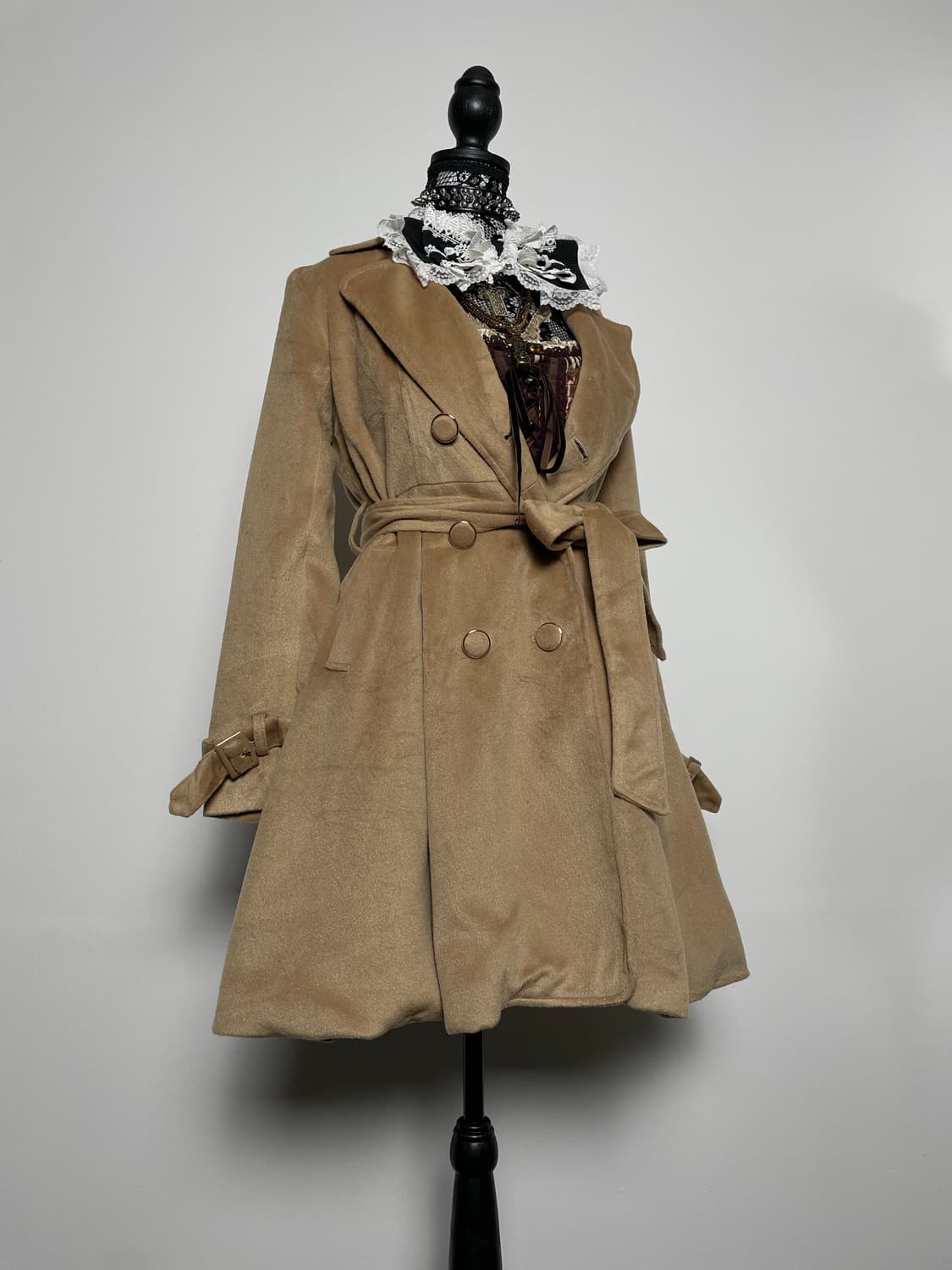 INGNI 라떼 갸루 브라운 코트 상품이미지2