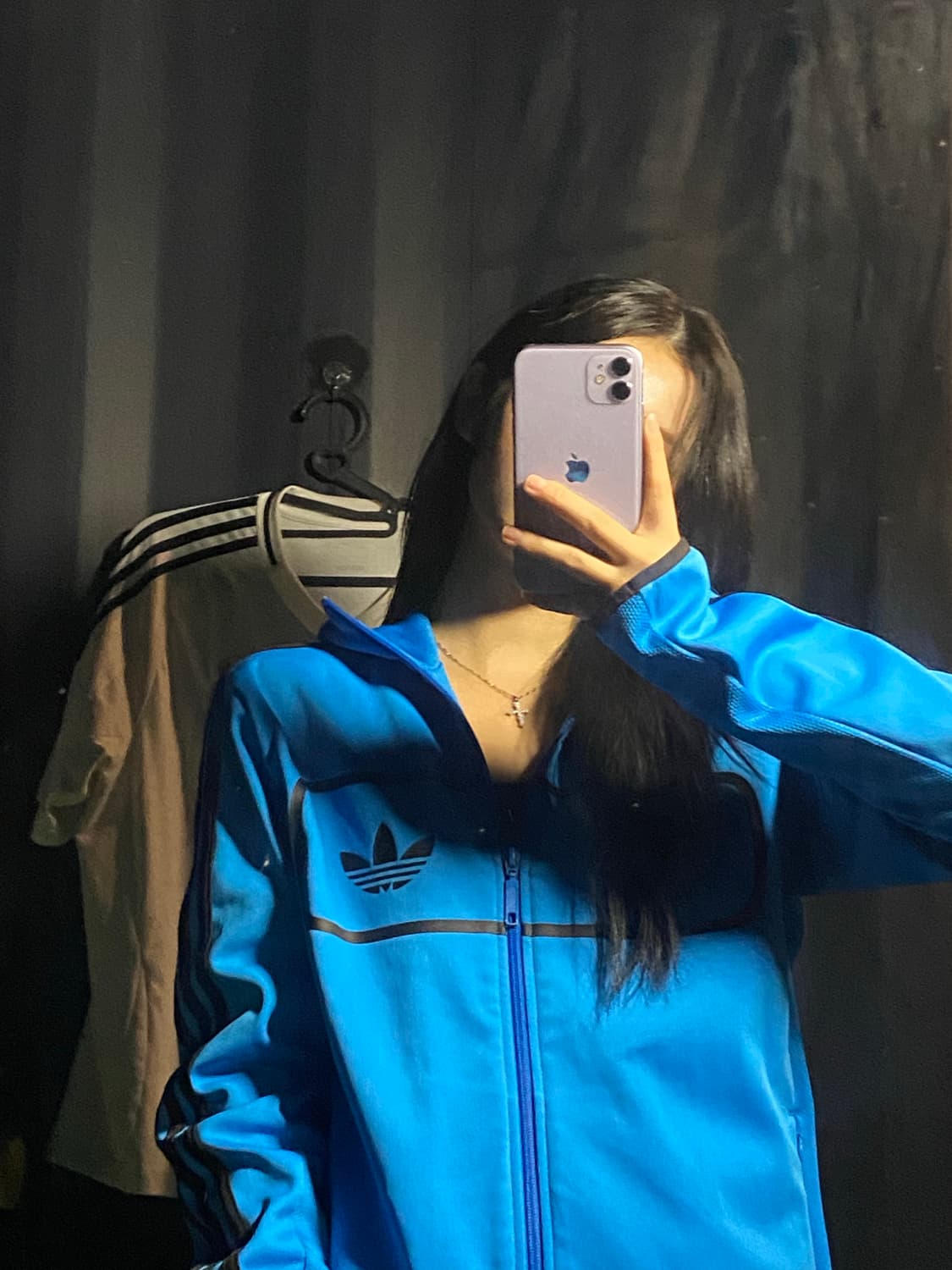 📍 아디다스 파이어버드 트랙 탑 스카이블루 S 상품이미지1