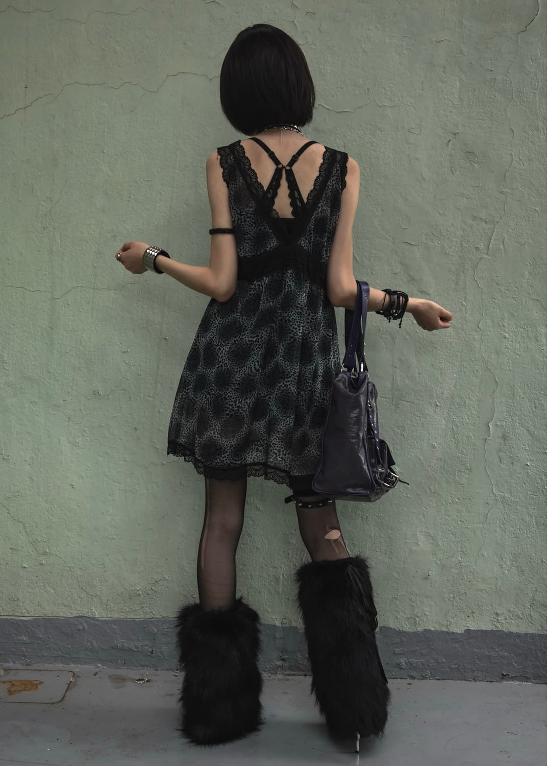 Leopard Lace Sleeveless 상품이미지4