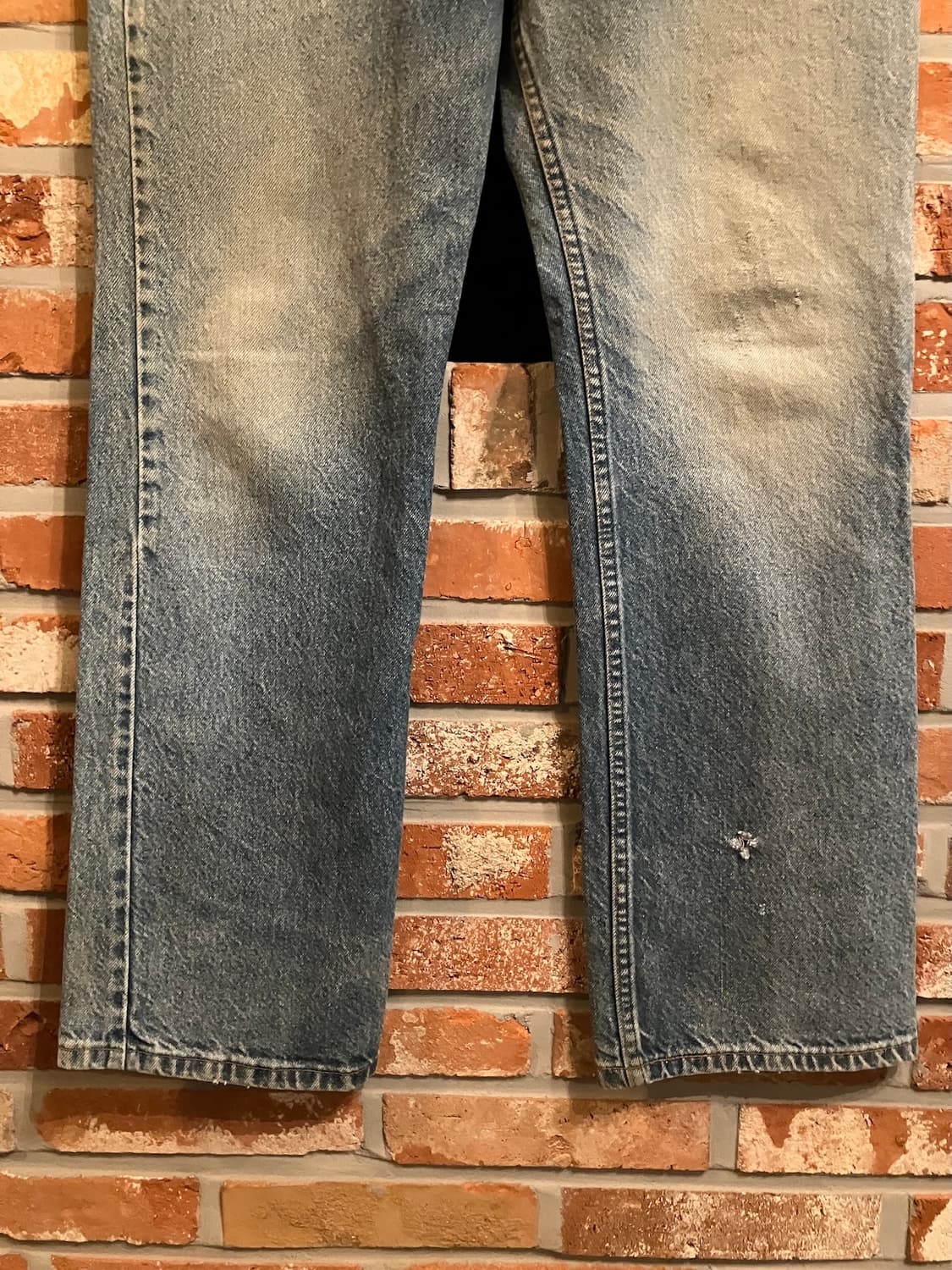 90s USA 빈티지 리바이스 517 오렌지탭 부츠컷 데님 팬츠 상품이미지4