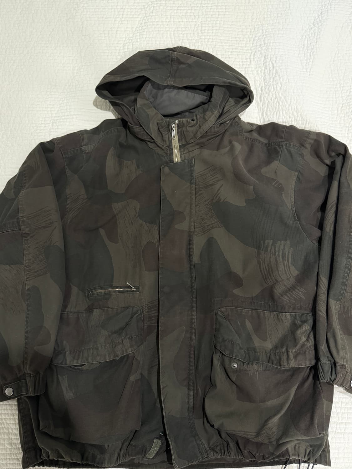 2회착용 폴리테루 HVC 트랙 자켓 카모플라쥬(3) 상품이미지1