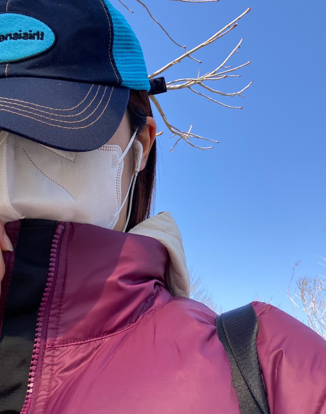 노스페이스 눕시 700 숏패딩 라즈베리 상품이미지3