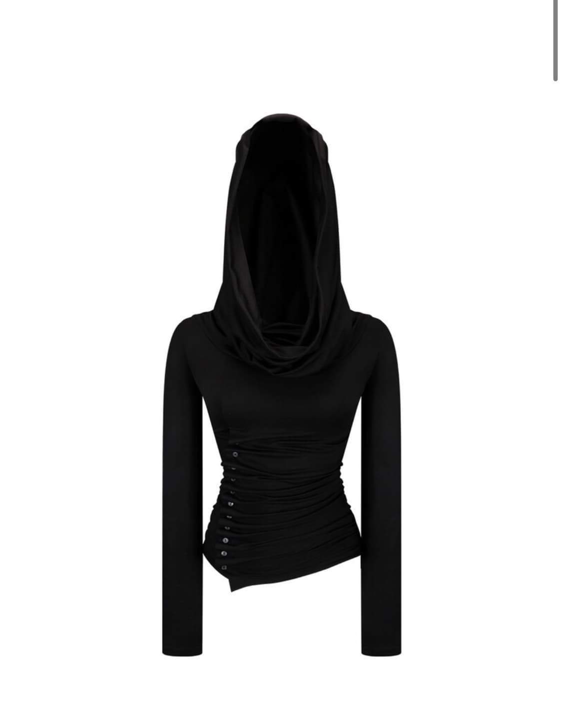 카시코 카울 버튼탑 롱슬리브 상품이미지3