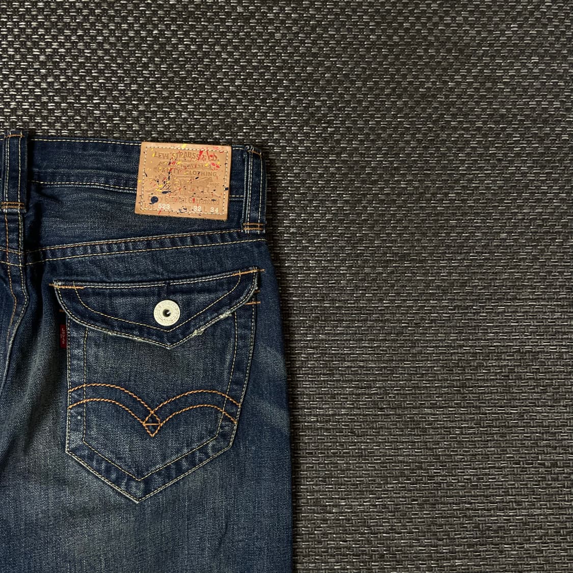 (32) 리바이스 523 워싱 데님 팬츠 상품이미지8