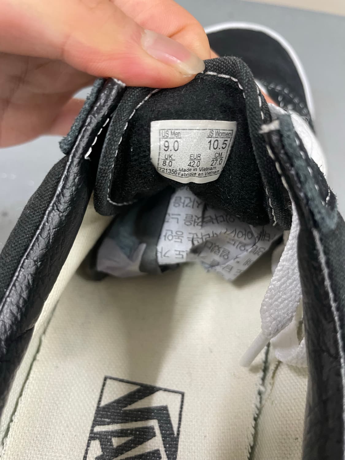 반스 올드스쿨 블랙 270 상품이미지10