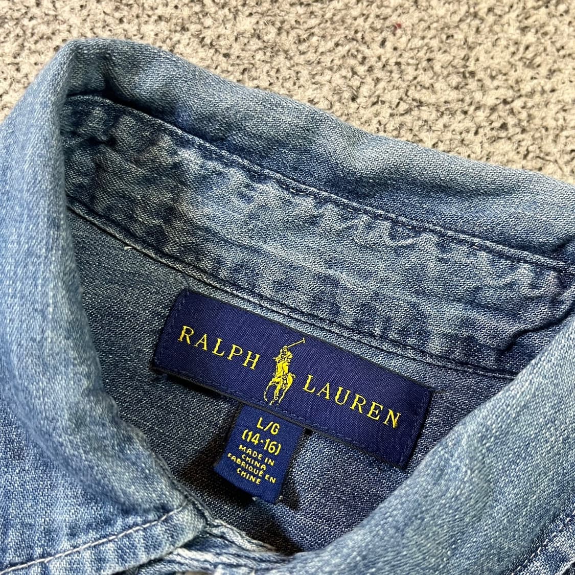 폴로 랄프로렌 샴브레이 셔츠 상품이미지3