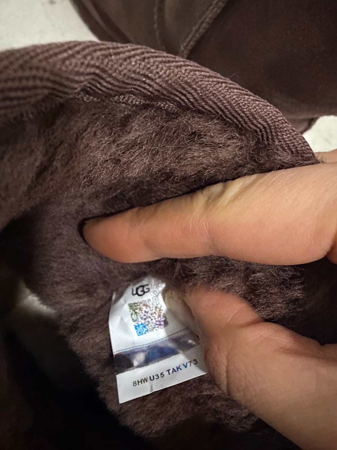 어그 오버로크 스티치 클래식숏II 판매 (번트시더/250) 상품이미지6