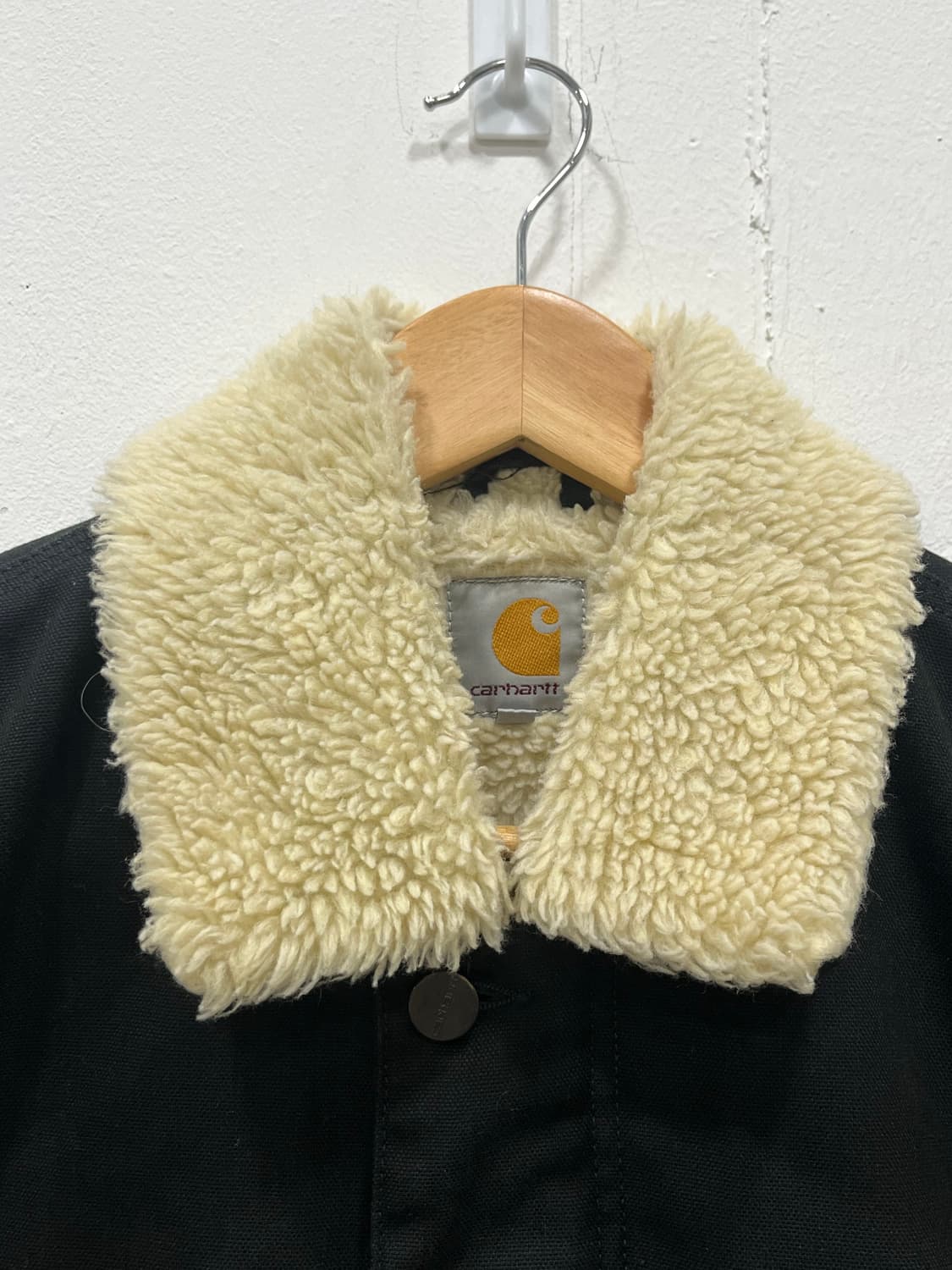 칼하트 wip 쉐르파 초어 워크자켓 S 블랙 상품이미지5