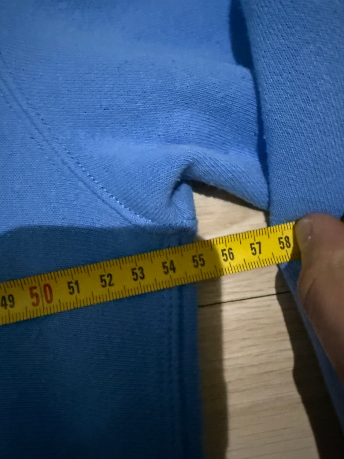 챔피온 리버스 위브 맨투맨 S 하늘색 상품이미지5