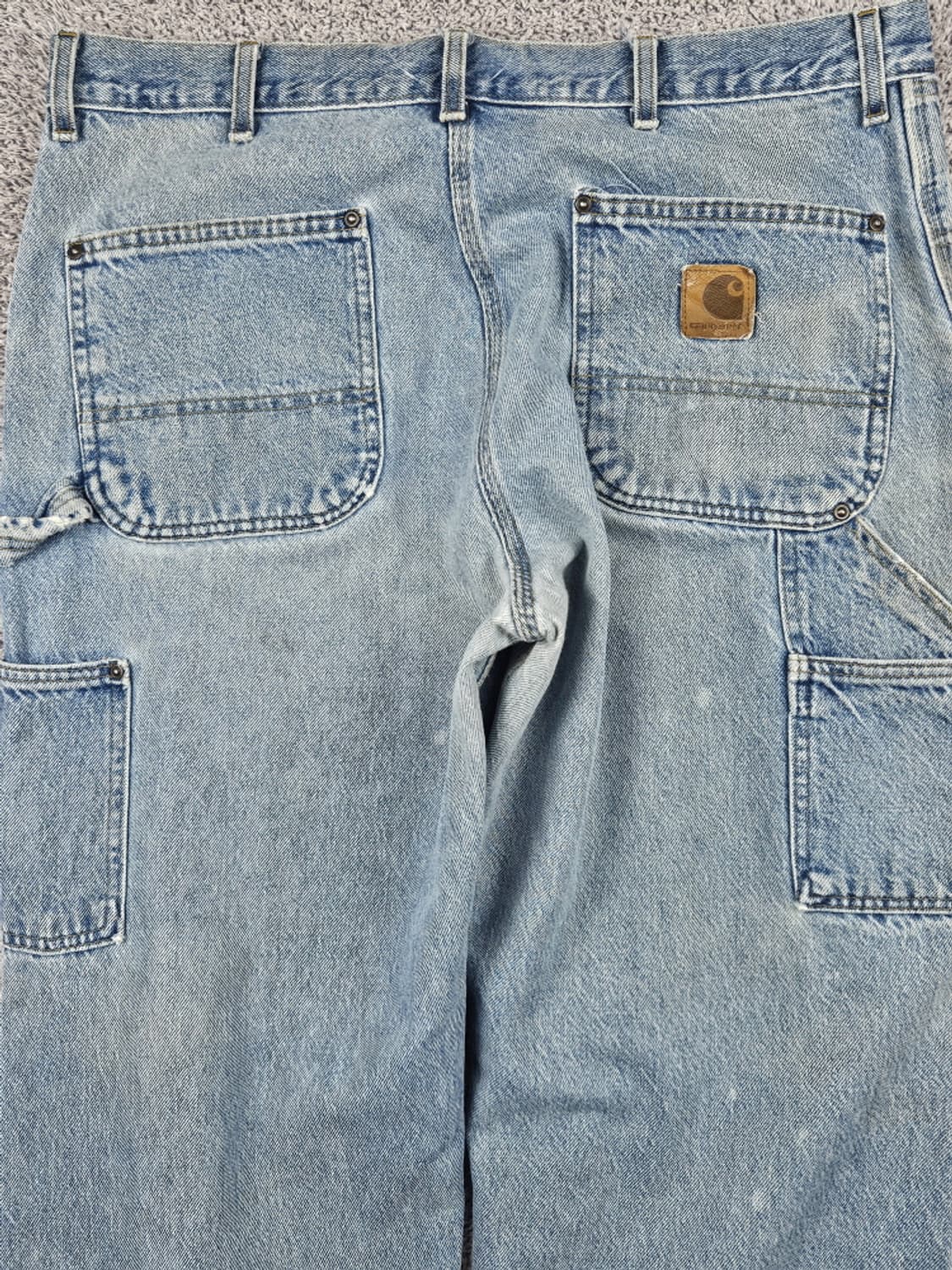 칼하트 데님 더블니 카펜터 워크 팬츠 ( 38X30 ) / 10412 상품이미지9