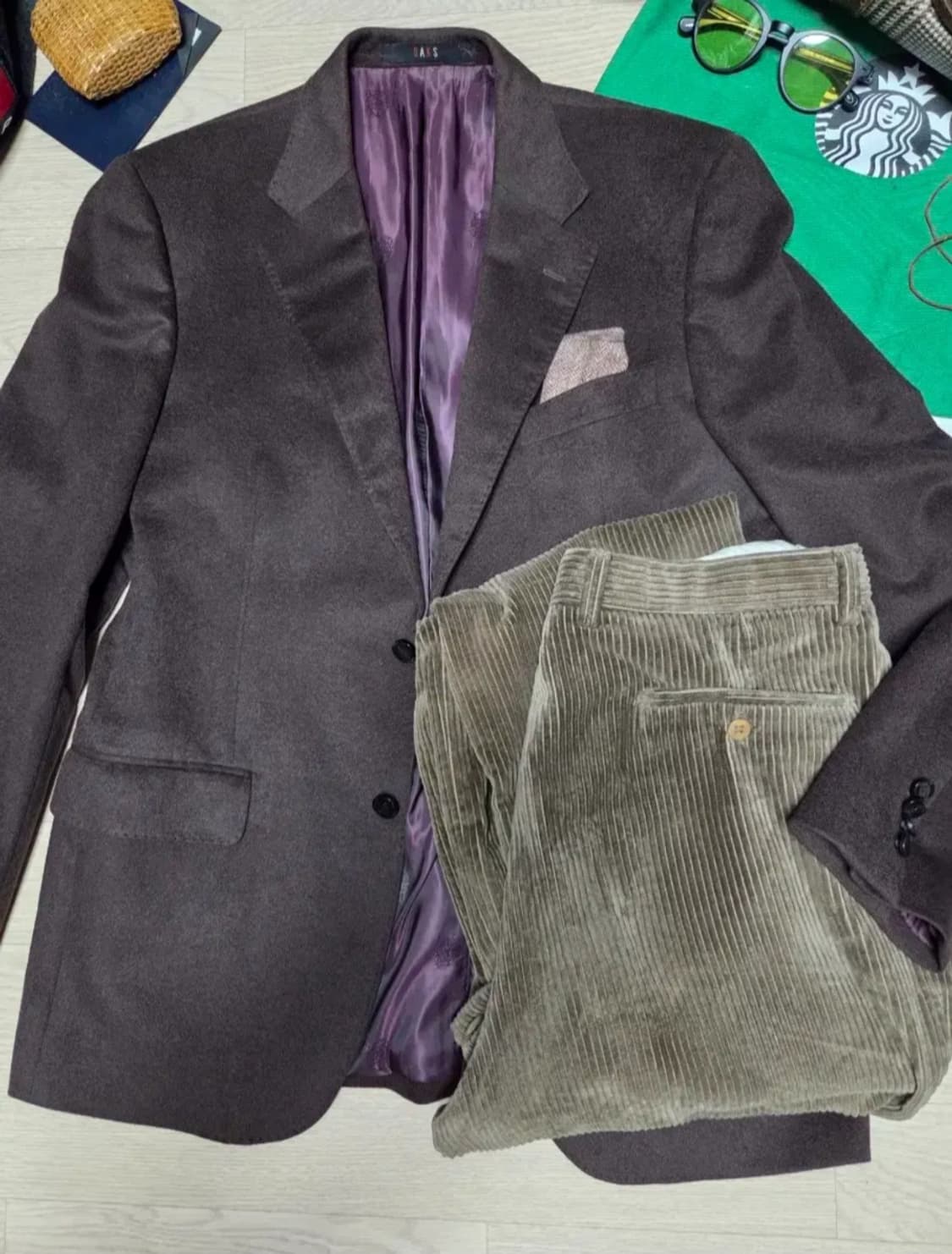 nino cerruti italy 코듀로이 팬츠 상품이미지2