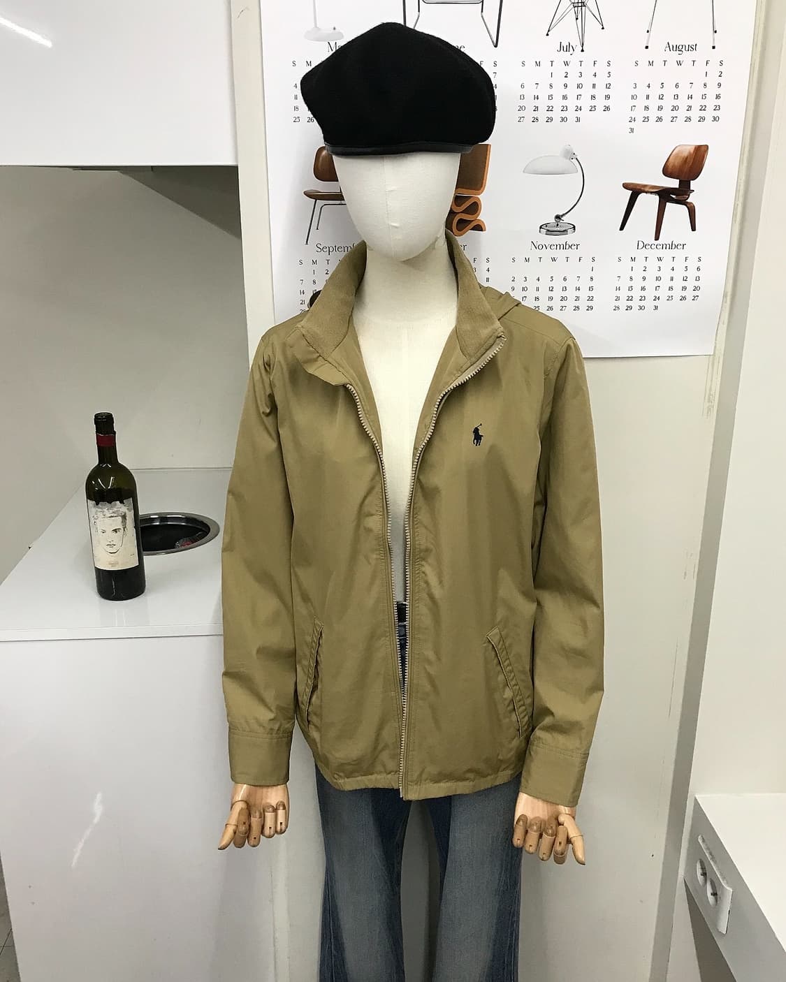 폴로 후드 바람막이 자켓 상품이미지7