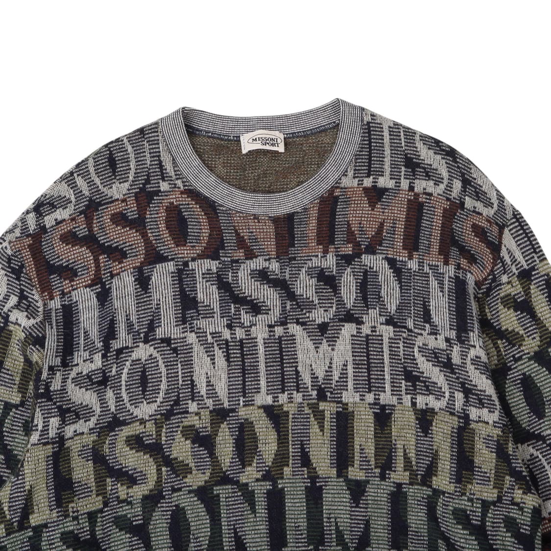 미쏘니 스포츠 모노그램 니트 스웨터 상품이미지2
