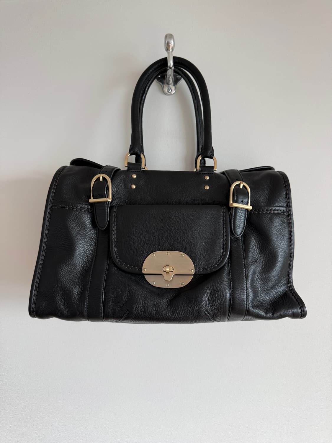 타미 힐피거(Tommy Hilfiger) 레더 보스턴백 상품이미지1