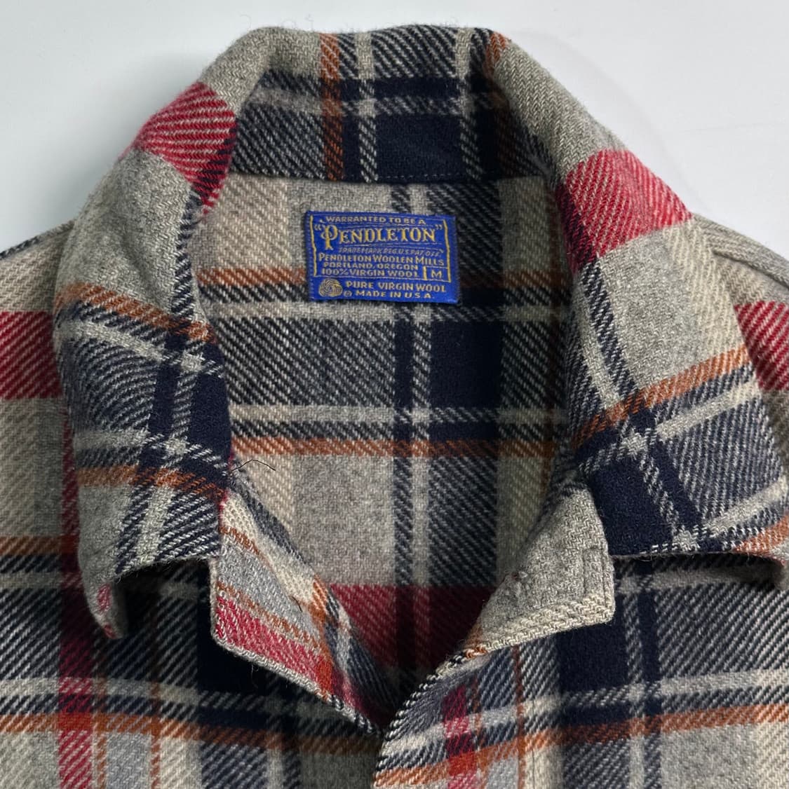 펜들턴 플레이드 체크 울 자켓 상품이미지5