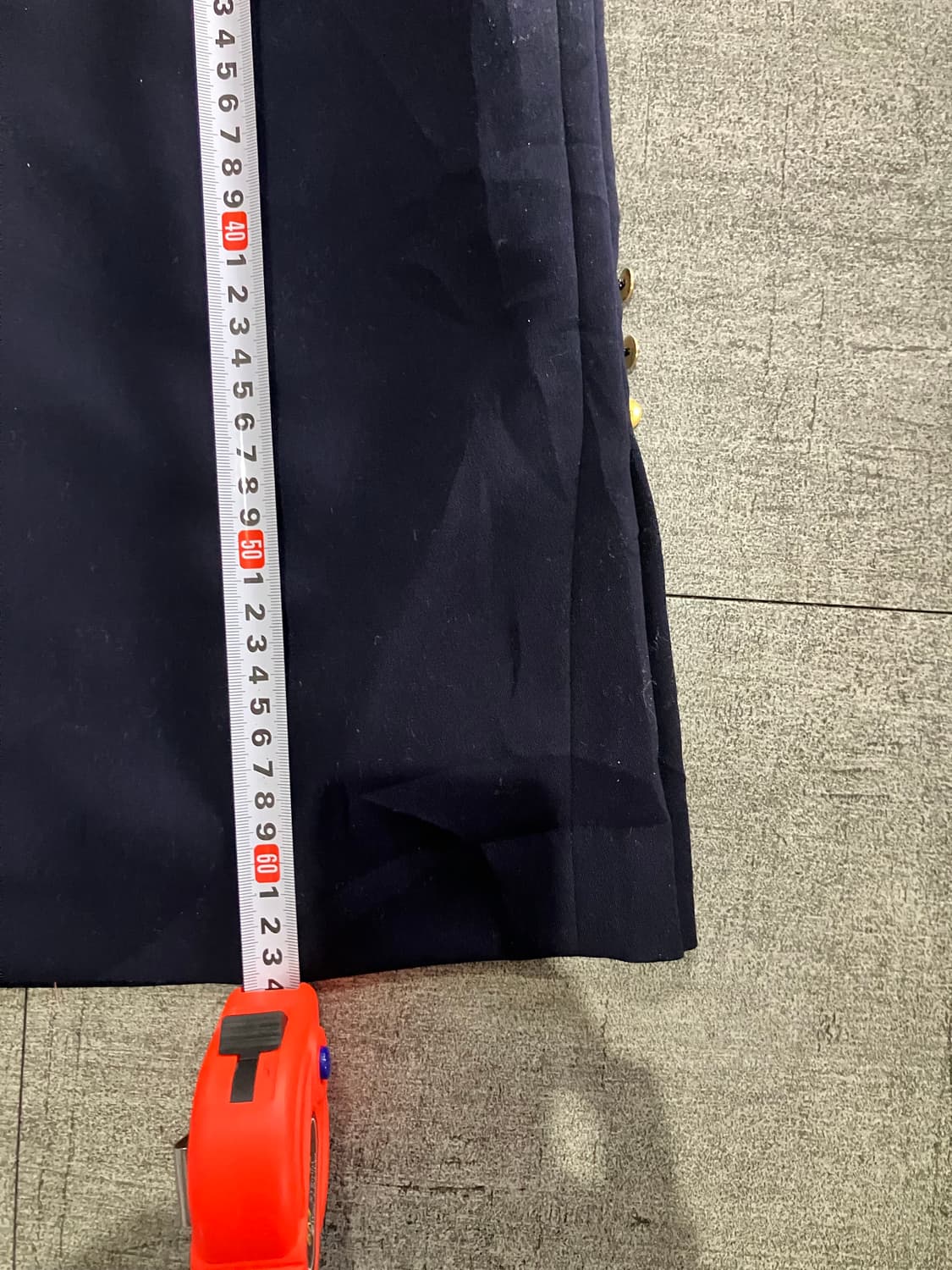 일본빈티지 하구미모리걸 달천깔페어리 사이드버튼 미디스커트 상품이미지4