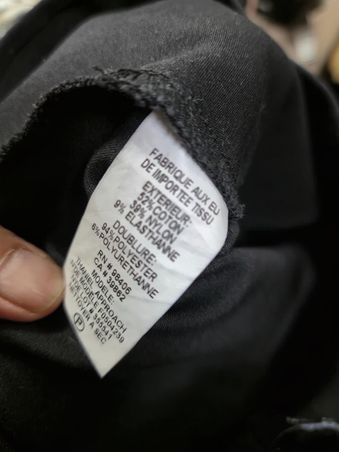 띠어리 블랙 슬랙스 여성 바지 정장 상품이미지7